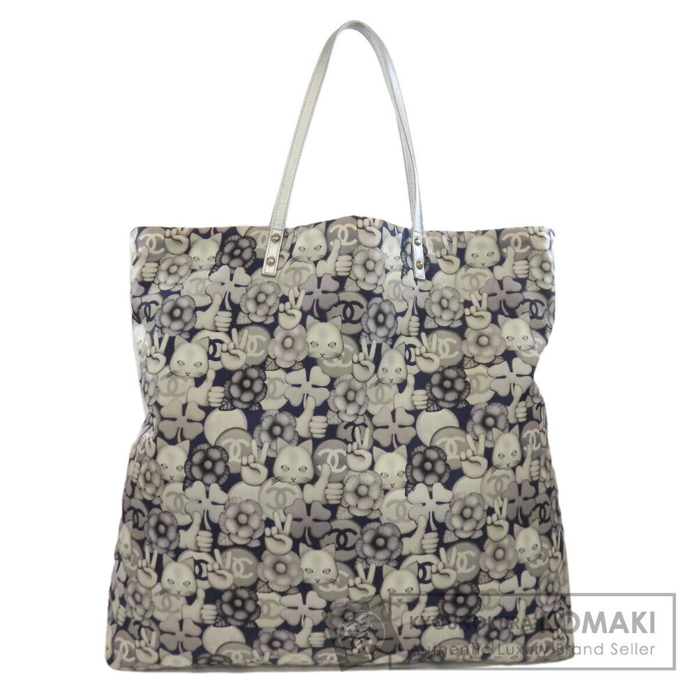Chanel cat motif tote bag